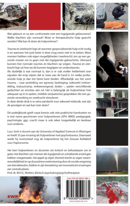 Achterkant van Trauma en veerkracht