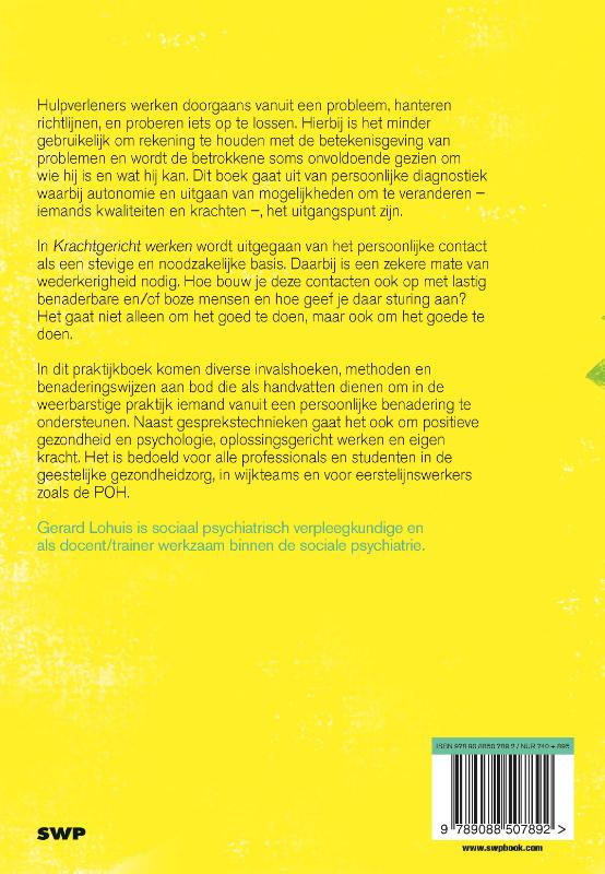 Achterkant van Krachtgericht werken