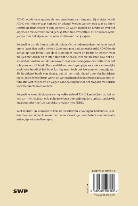 Achterkant van Druk en dromerig