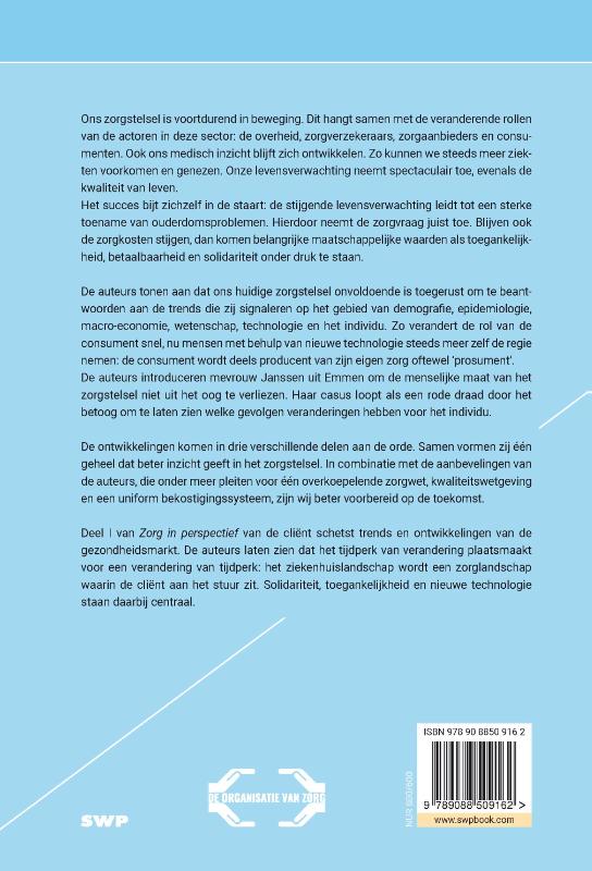 Achterkant van Zorg in perspectief van de cliënt (deel 1)