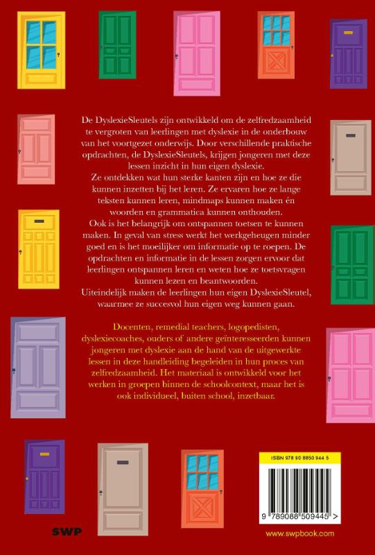 Achterkant van DyslexieSleutels
