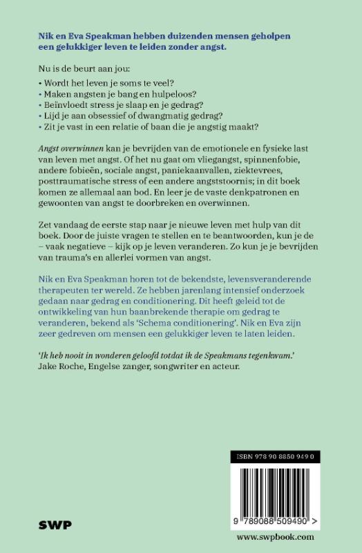 Achterkant van Angst overwinnen
