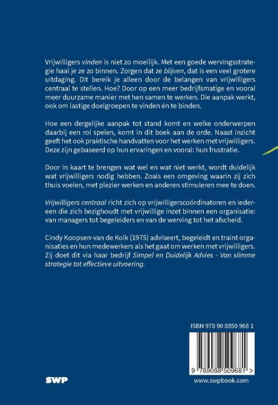 Achterkant van Vrijwilligers Centraal