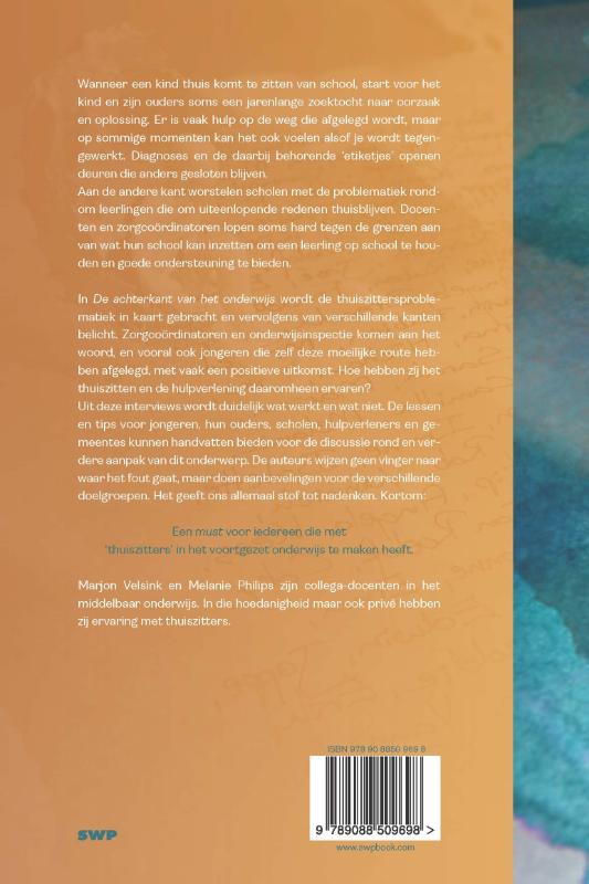 Achterkant van De achterkant van het onderwijs