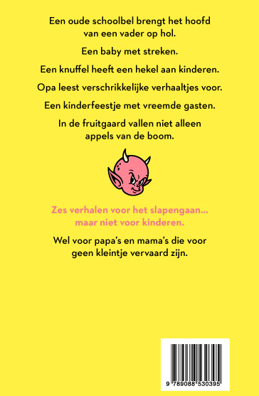 Achterkant van Verhaaltjes voor het Slapengaan