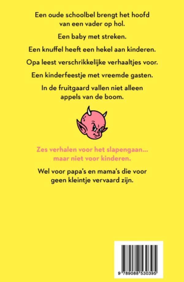 Achterkant van Verhaaltjes voor het Slapengaan