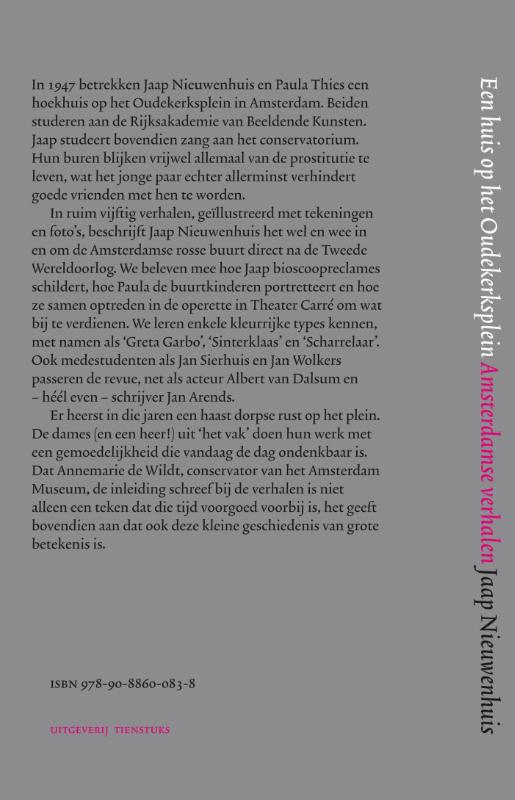 Achterkant van Een huis op het Oudekerksplein