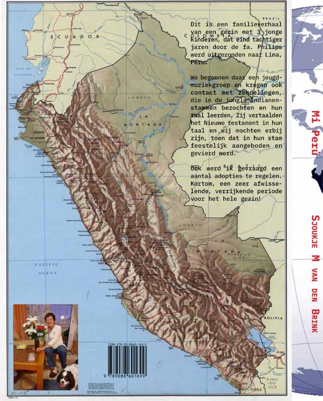 Achterkant van Mi Perú
