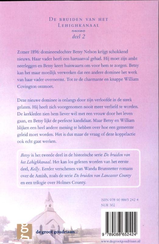 Achterkant van De bruiden van het Lehighkanaal