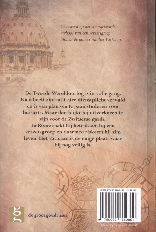 Achterkant van Spion van het vaticaan