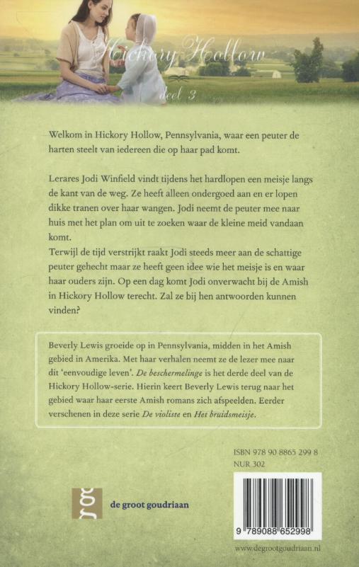 Achterkant van 3 De beschermelinge