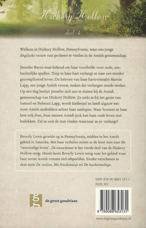 Achterkant van De nieuwkomer