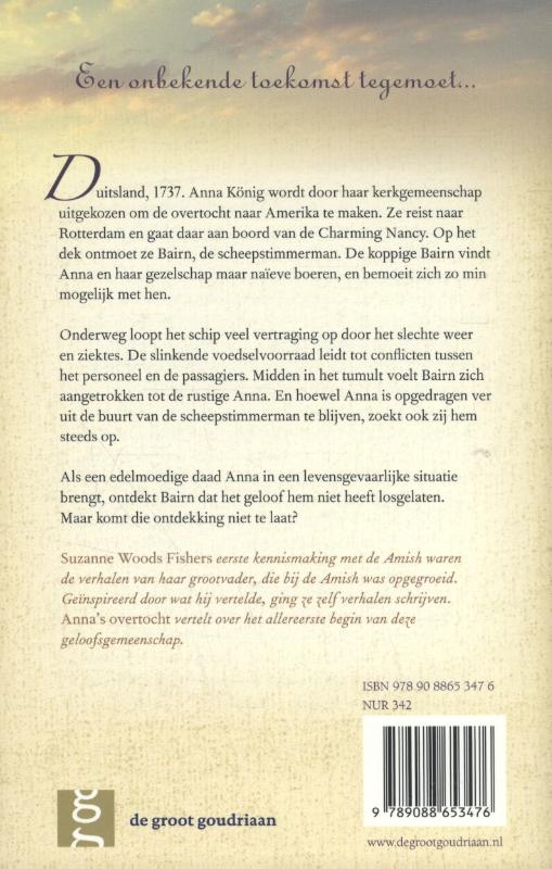 Achterkant van Anna's overtocht
