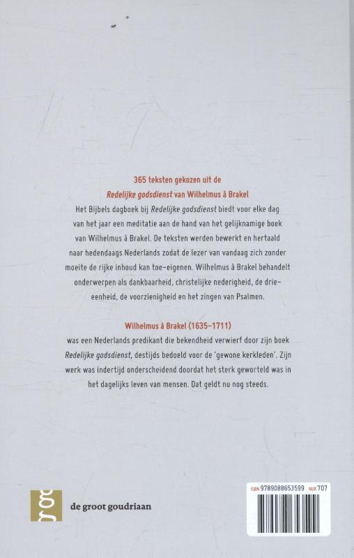 Achterkant van Redelijke godsdienst
