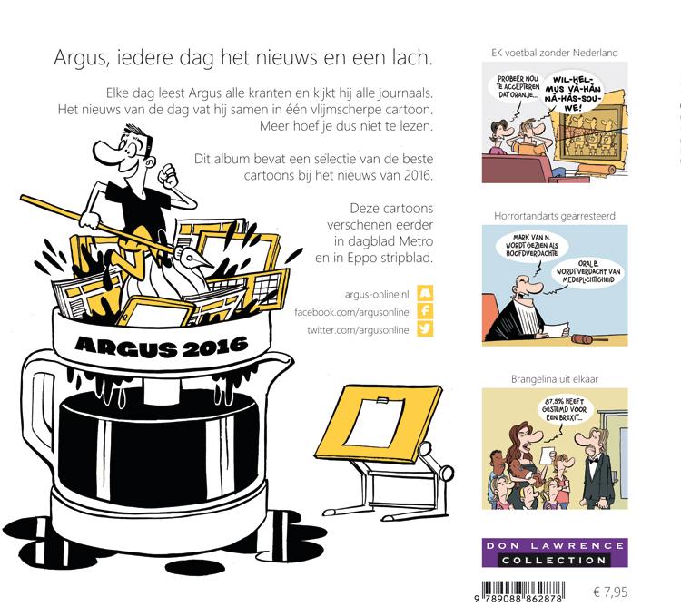 Achterkant van 2016