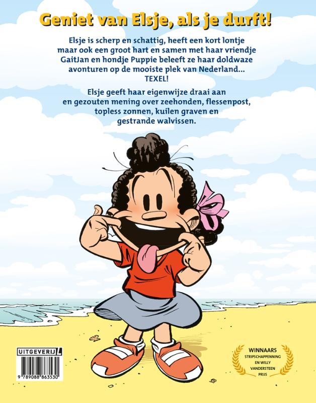 Achterkant van Elsje op Texel