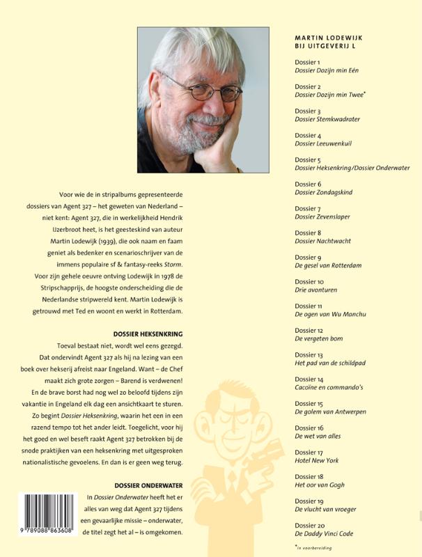 Achterkant van Dossier Heksenkring & Dossier Onderwater