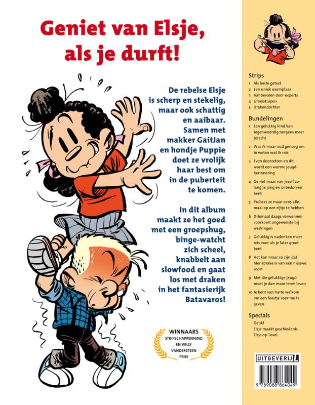 Achterkant van Drakendochter