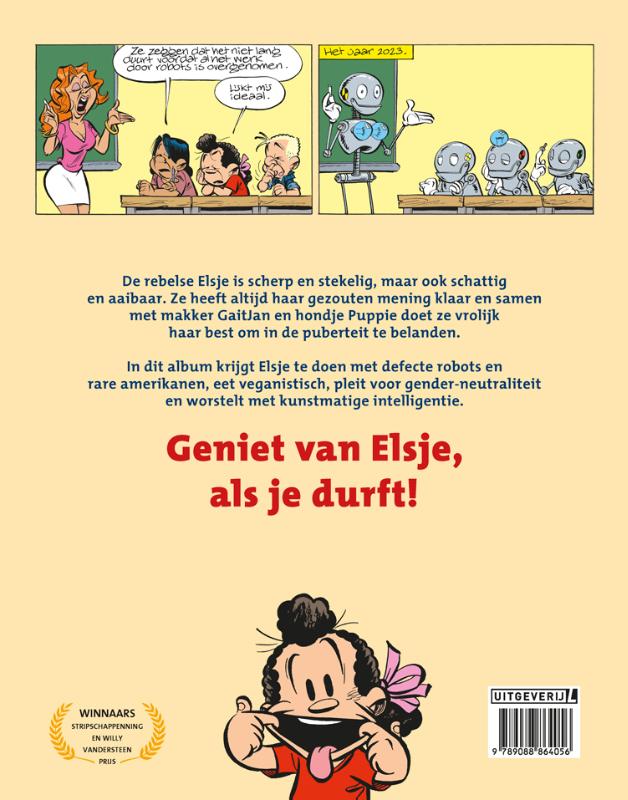 Achterkant van Robo Sapiens