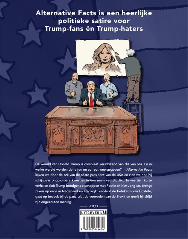 Achterkant van Alternative Facts - Trumps werkelijkheid