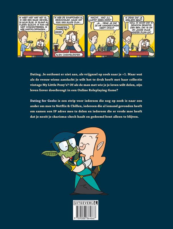 Achterkant van Girls & Goblins