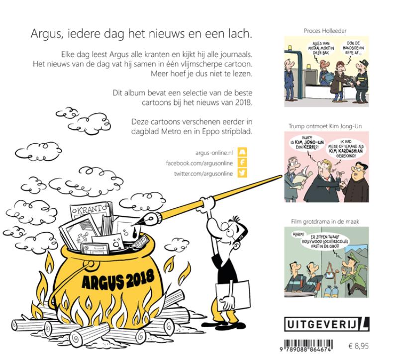 Achterkant van Argus 2018