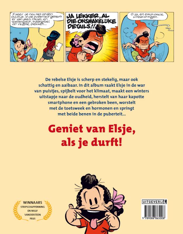 Achterkant van Uber Puber