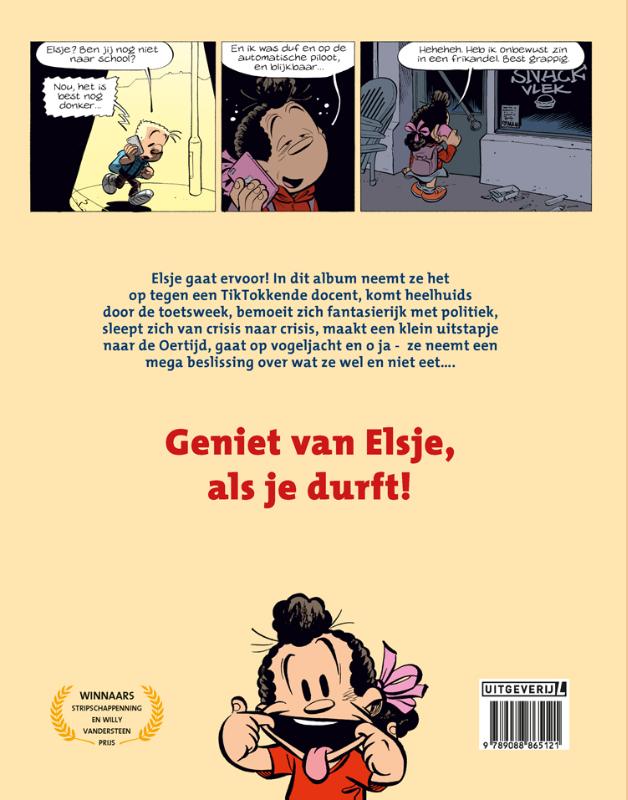 Achterkant van Mega Vega