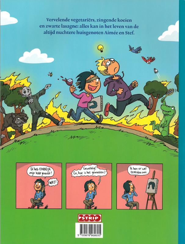 Achterkant van Verboden te voeren