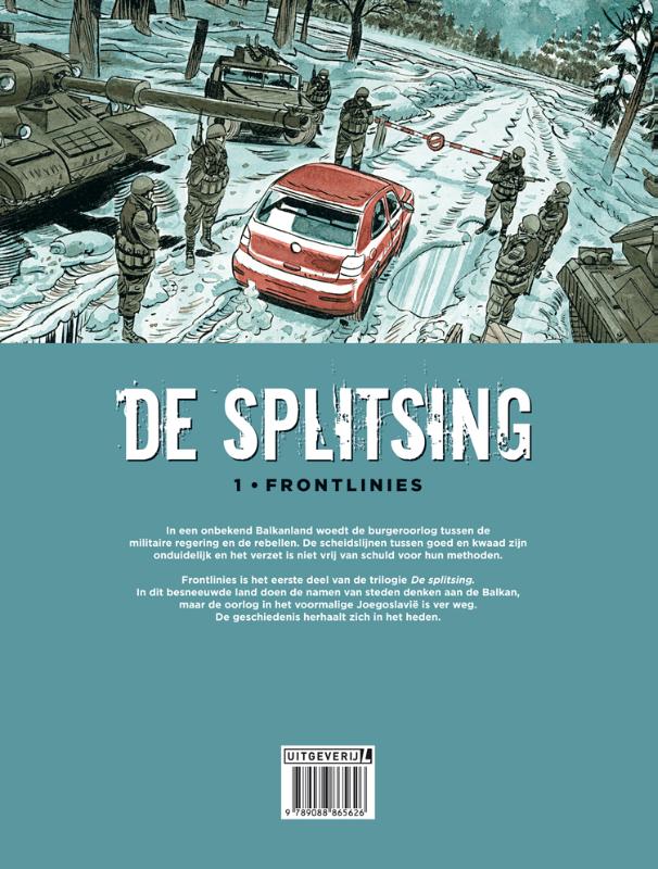 Achterkant van Frontlinies