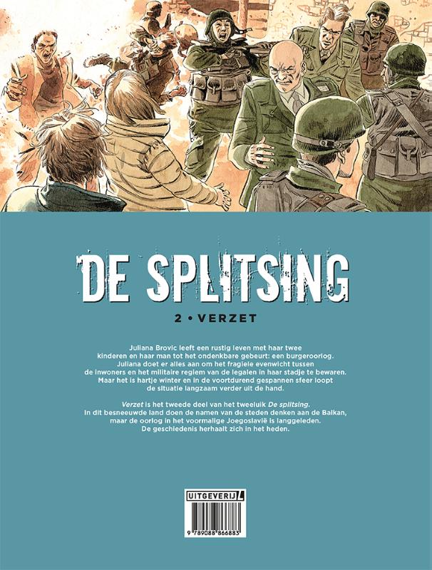 Achterkant van Verzet
