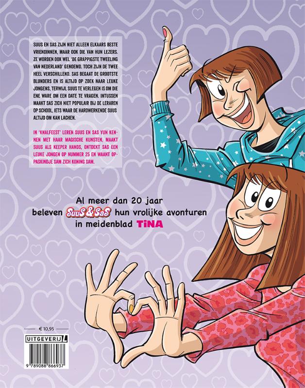 Achterkant van Knalfeest