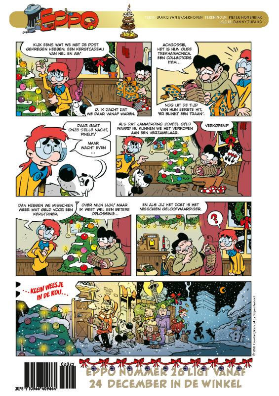 Achterkant van Eppo Strip magazine