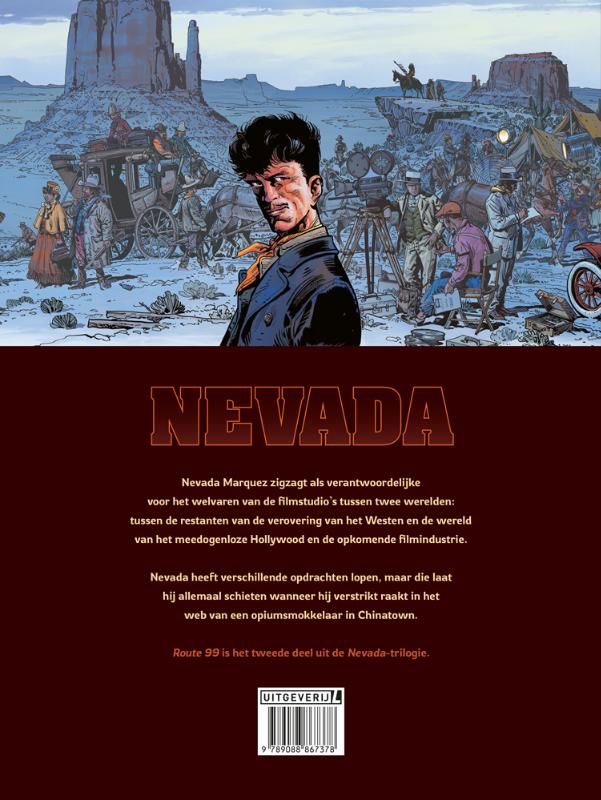 Achterkant van Nevada 2 Route 99