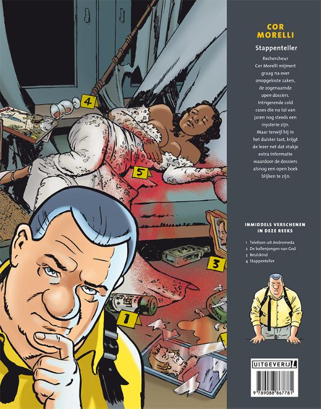 Achterkant van Cor Morelli Stappenteller