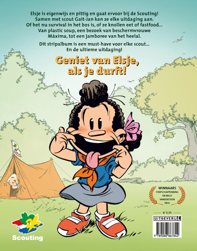Achterkant van Elsje - Superscout