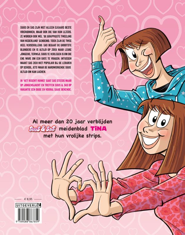 Achterkant van Het regent hunks