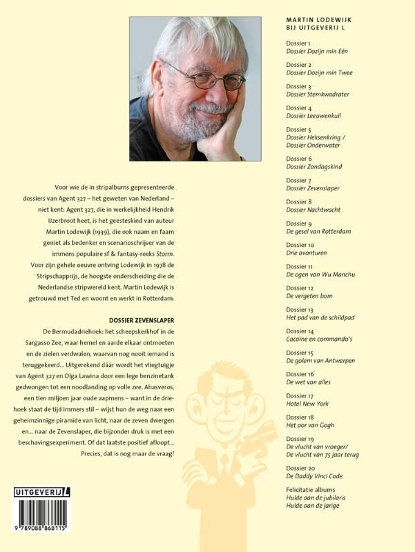 Achterkant van Dossier Zevenslaper