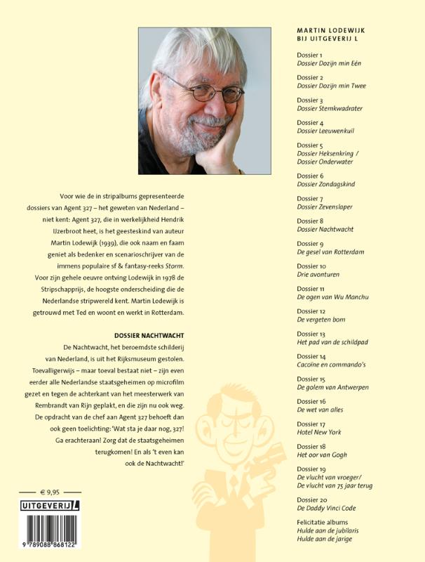 Achterkant van Dossier Nachtwacht