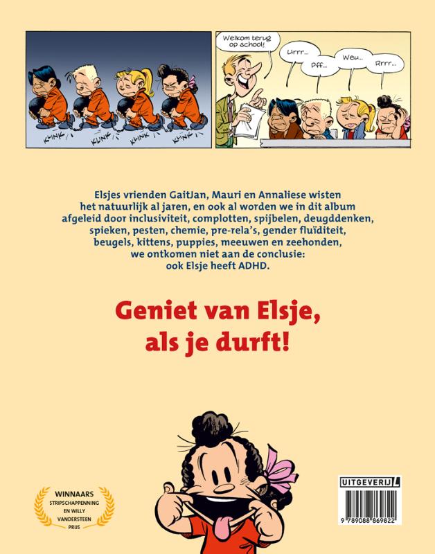 Achterkant van ADHD