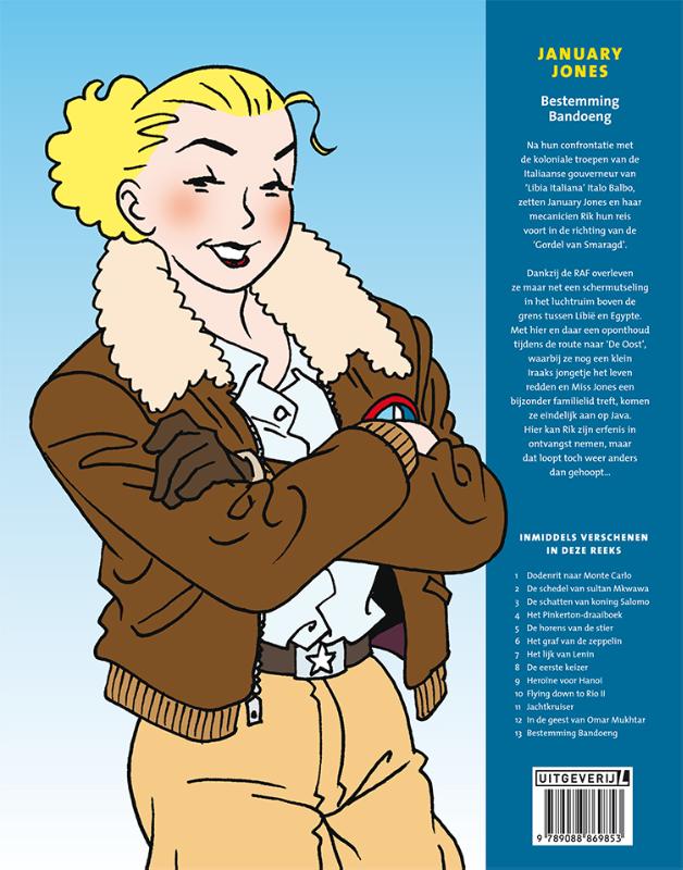 Achterkant van Bestemming Bandoeng