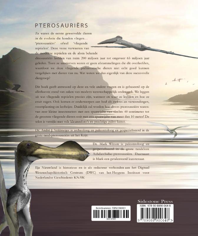 Achterkant van Pterosauriërs