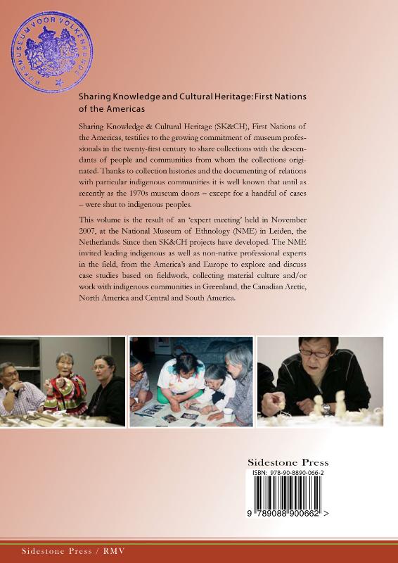 Achterkant van Sharing Knowledge & Cultural Heritage