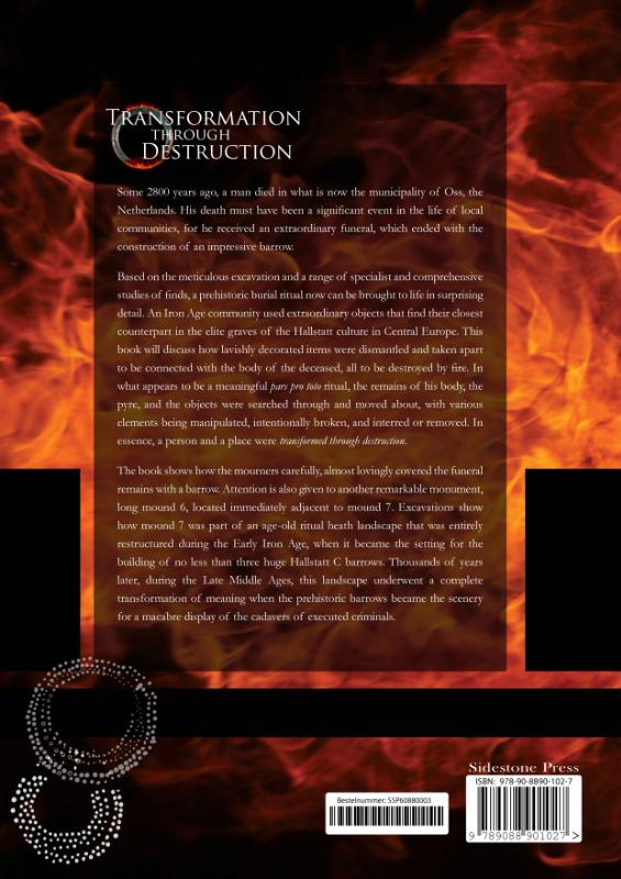 Achterkant van Transformation through destruction