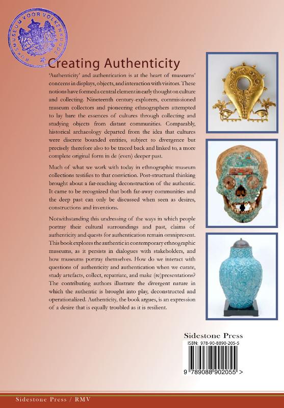 Achterkant van Creating authenticity
