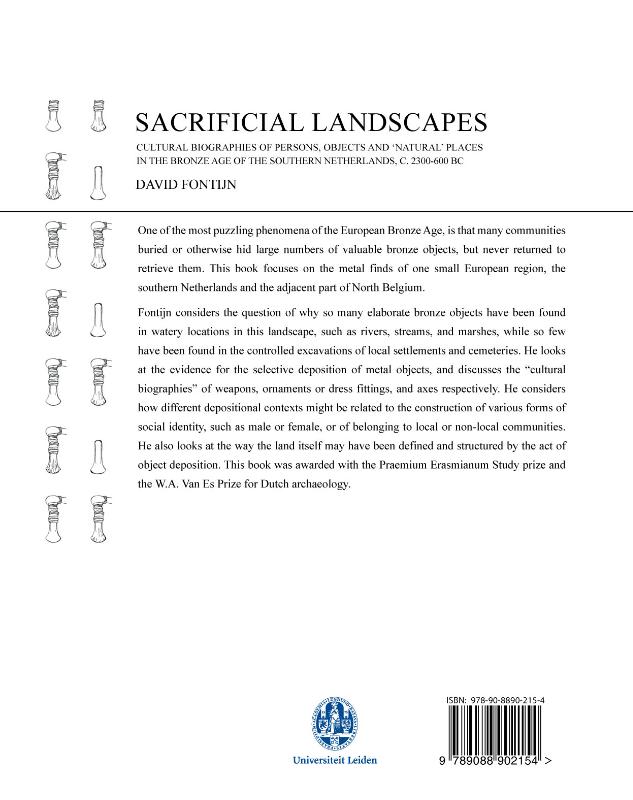 Achterkant van Sacrificial landscapes
