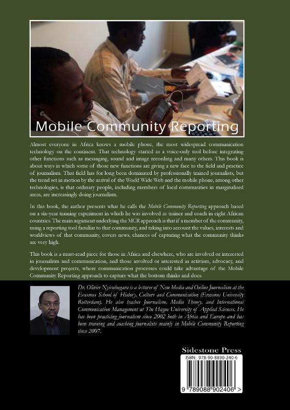 Achterkant van Mobile community reporting