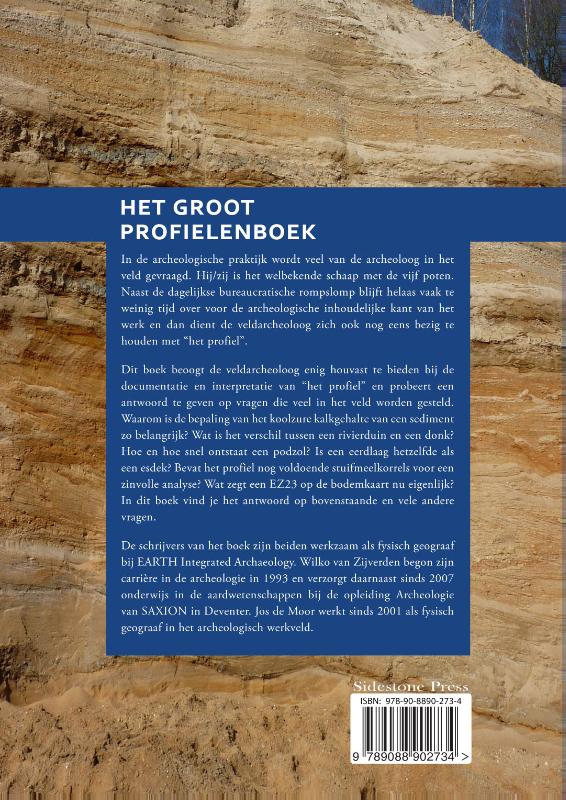 Achterkant van Het groot profielenboek