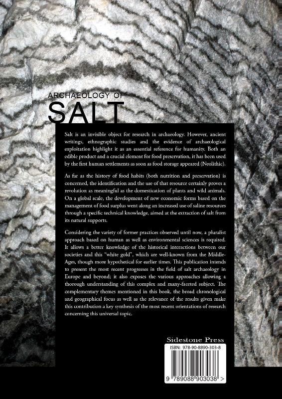 Achterkant van Archaeology of salt