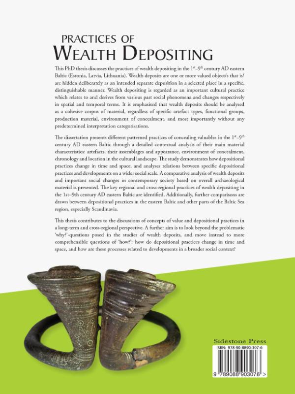 Achterkant van Practices of wealth depositing in the 1st-9th century AD eastern Baltic